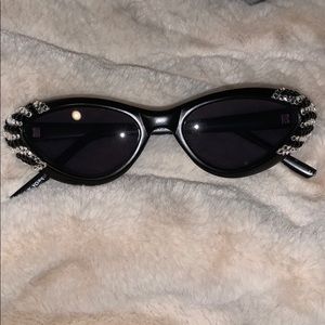 Rhinestone CatEye Sunglasses